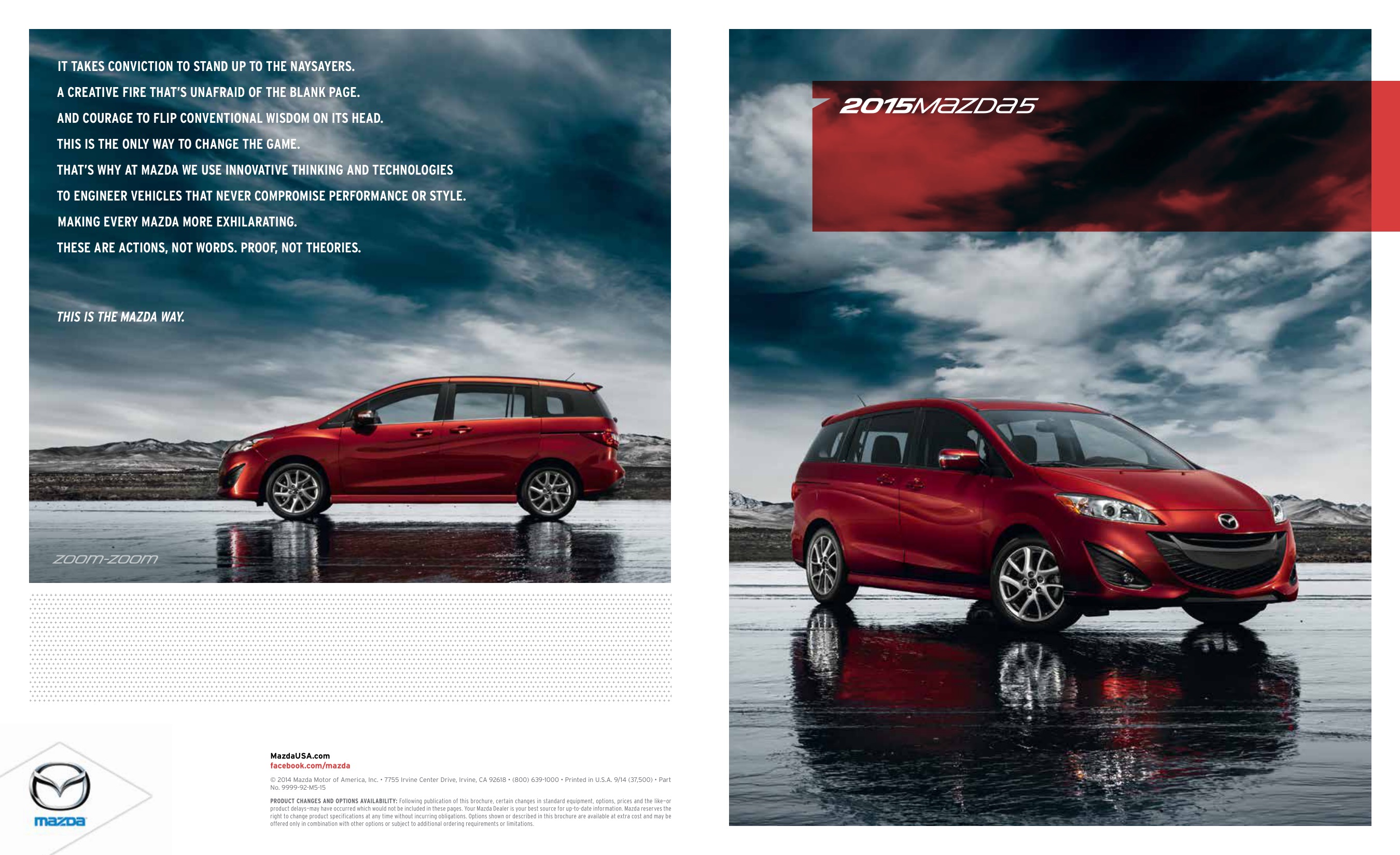 2015 Mazda 5 Brochure